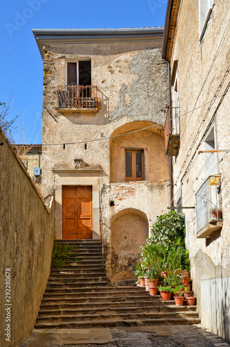 An old house in an ancient town in the Basilicata region © Giambattista