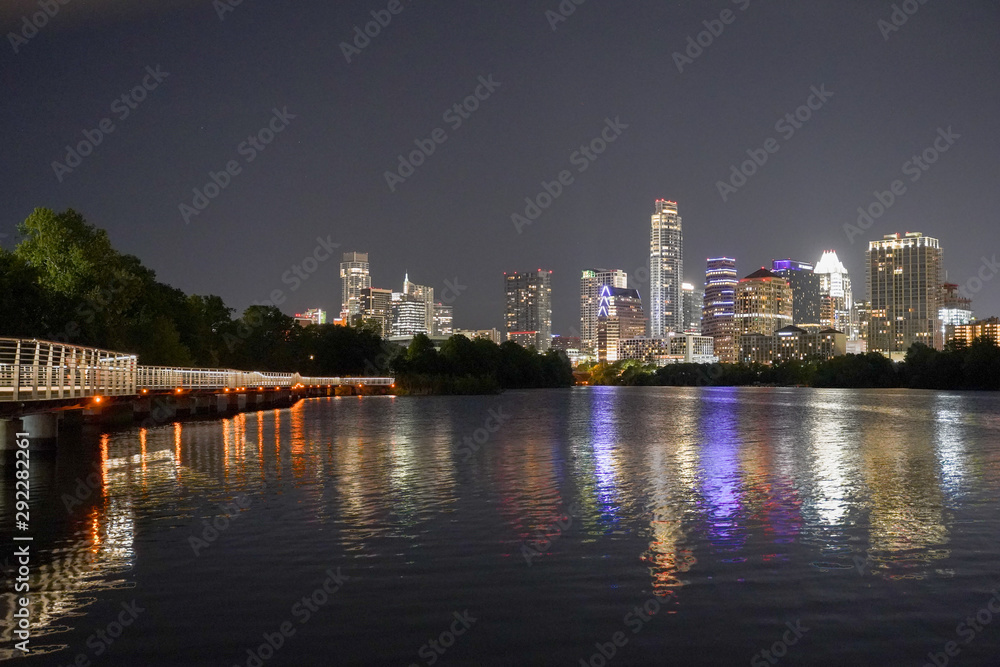 Fototapeta premium Piękne miasto Austin w Teksasie.
