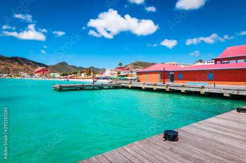 Foto Philipsburg, St Maarten (Sint Maarten, Saint Martin), Caribbean