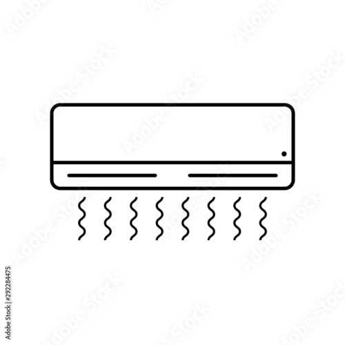 Air Conditioner Icon Vector Design Template