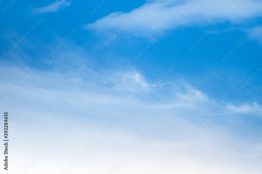 Blue sky with white clouds Blue sky with white clouds