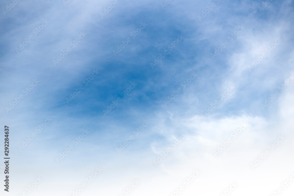 Blue sky with white clouds Blue sky with white clouds