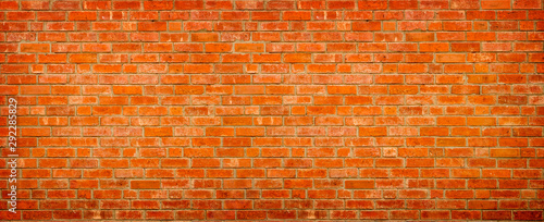 old red brick wall texture background