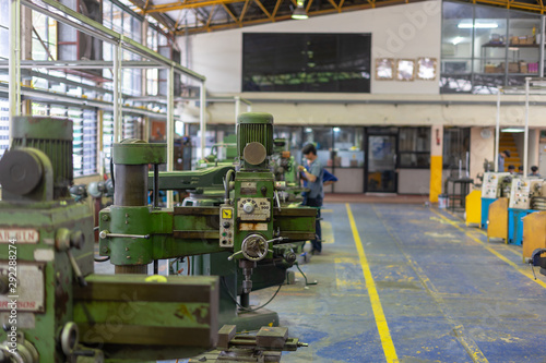 drilling, milling ,turning equipment machinery factory old