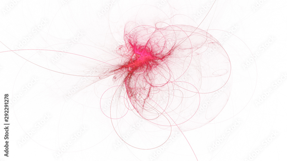 Abstract transparent red crystal shapes. Fantasy light background. Digital fractal art. 3d rendering. Abstract transparent red crystal shapes. Fantasy light background. Digital fractal art. 3d rendering.