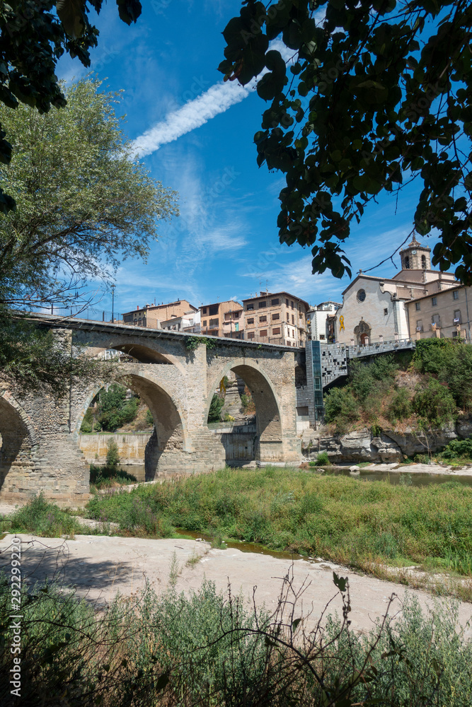 The ter route through the interior of Girona