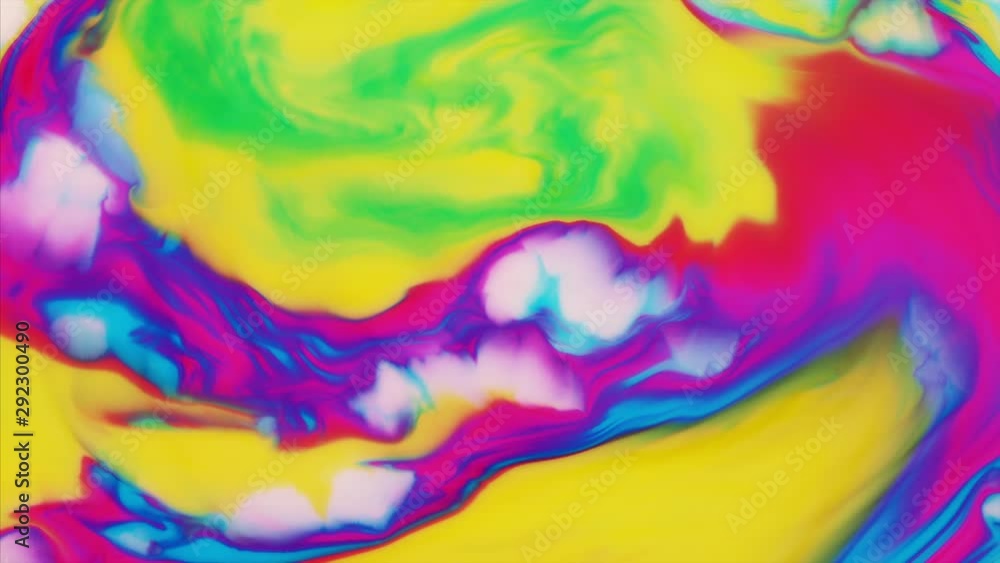 Top view to beautiful combination of paint and ink in milk and oil. Fantastic structure of colorful bubbles. Abstract colorful paint. Good idea for mobile phone home screen style, themes or wallpaper Top view to beautiful combination of paint and ink in milk and oil. Fantastic structure of colorful bubbles. Abstract colorful paint. Good idea for mobile phone home screen style, themes or wallpaper