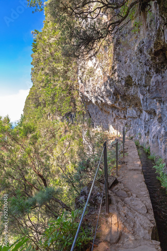 Wanderweg zum Grünen Kessel, Caldeirao Verde, Madeira