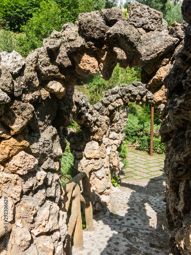 The Artigas Gardens are a park in La Pobla de Lillet, Barcelona. Built between 1905 and 1906, by the modernist architect Antoni Gaudi photo