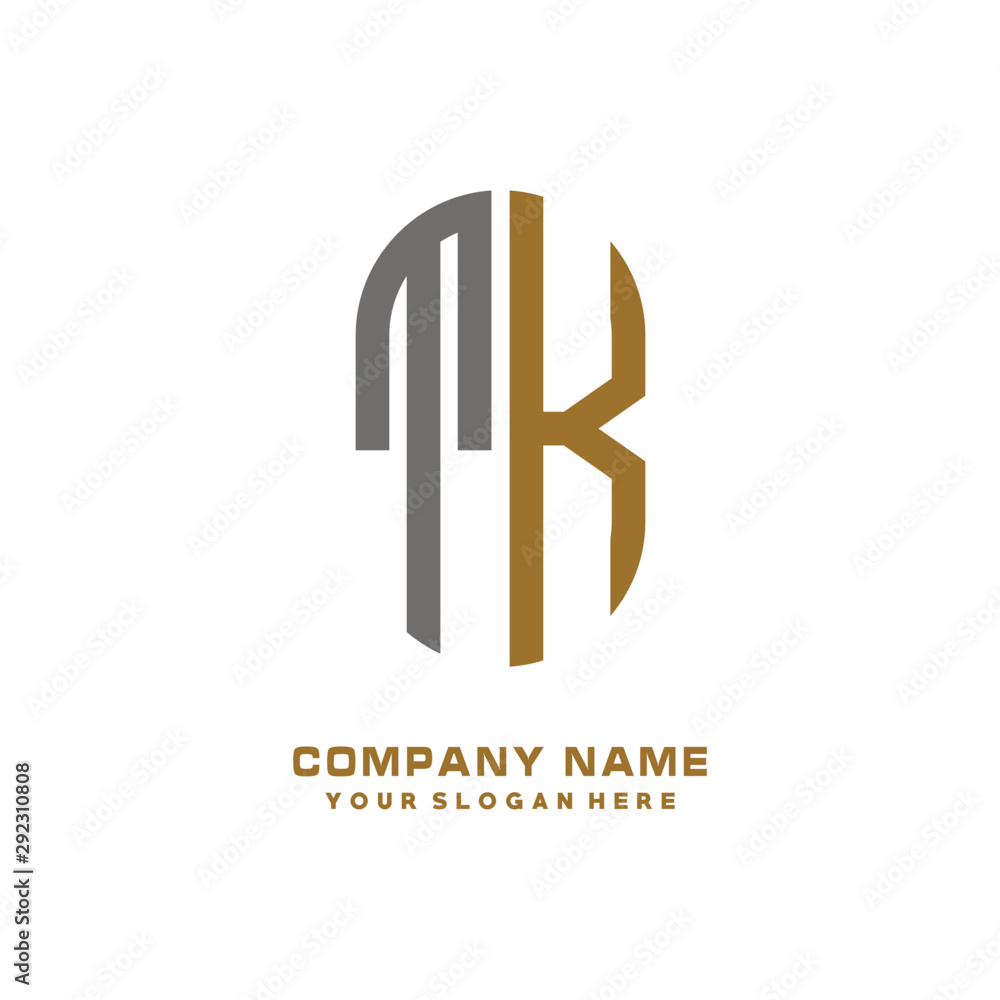 TK minimalist letters, with black and gold, white, black background logos TK minimalist letters, with black and gold, white, black background logos