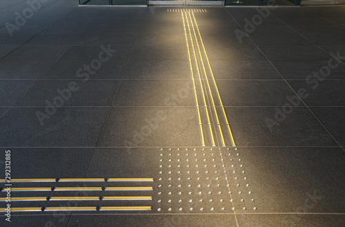 Wallpaper Mural Guidance block for the visually impaired of the sidewalk of Japan Torontodigital.ca