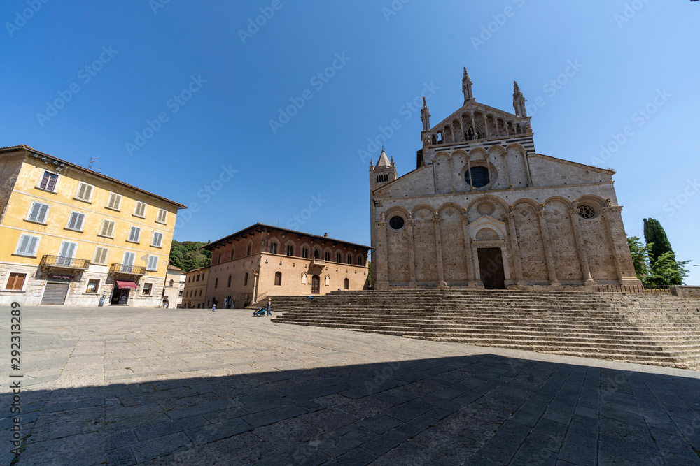 Massa Marittima, Tuscany: the medieval cathedral
