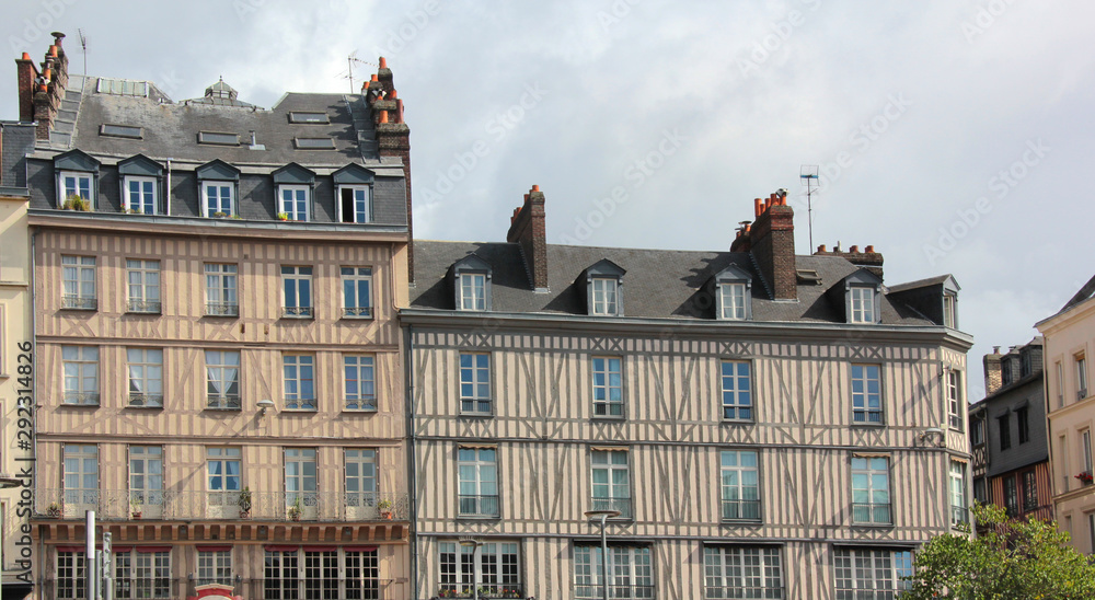 Fototapeta premium Façade à Rouen