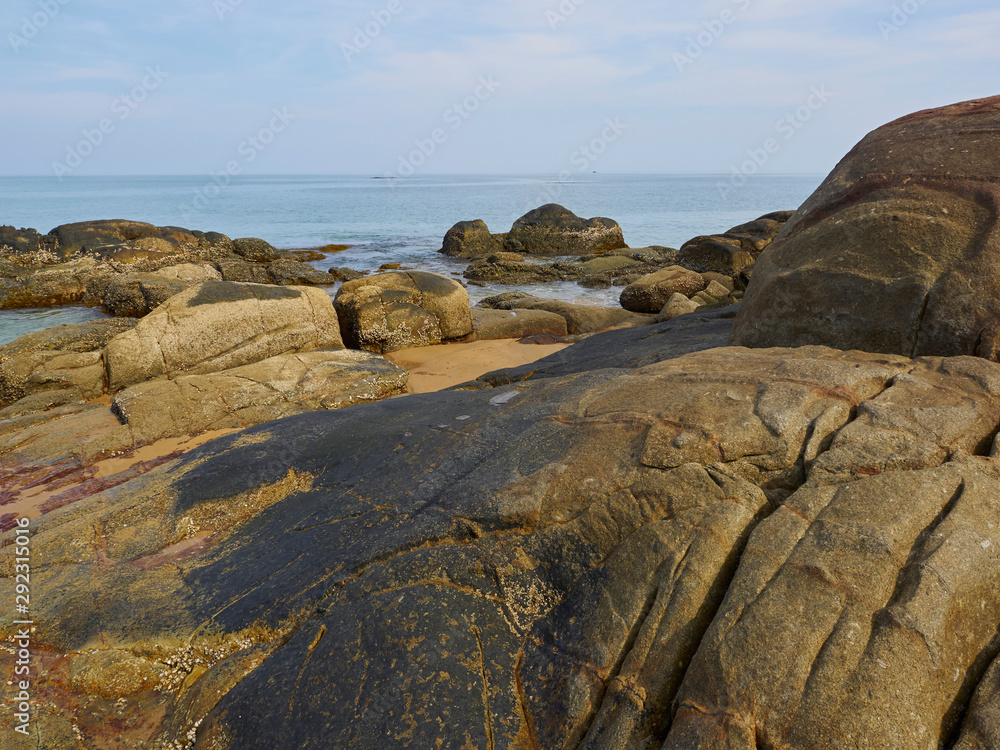 rocks on the beach, Moo Koh Surin
