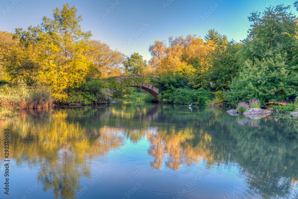 Gapstow Bridge in Central Park