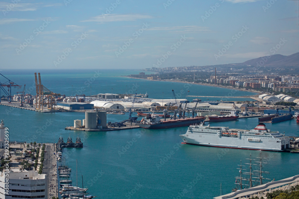 Puerto de Málaga, ferry / Malaga port