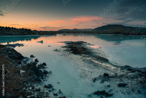 Blue lagoon in Iceland