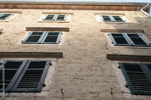 window in old house