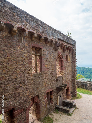 Hohenbaden Old Castle (Altes Schloss Hohenbaden) is one of the oldest possessions of the margraves of Baden – with origins that go back to the 12th century.1914 by John Schroth photo