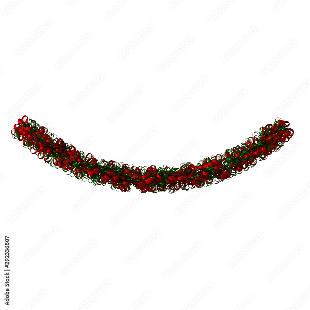 Christmas tree decoration, isolate on a white background. 3D rendering of excellent quality in high resolution Christmas tree decoration, isolate on a white background. 3D rendering of excellent quality in high resolution