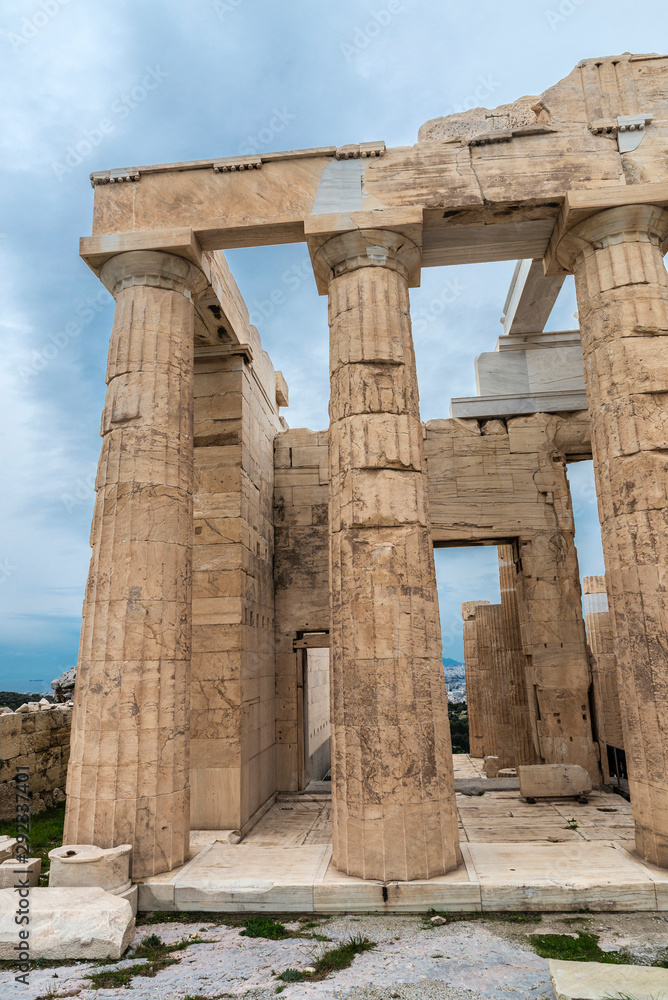 Parthenon of the Acropolis of Athens, Greece Parthenon of the Acropolis of Athens, Greece