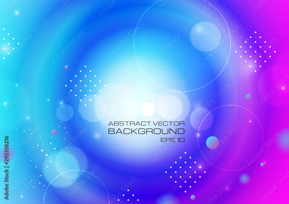 Abstract circles on blue purple background Abstract circles on blue purple background