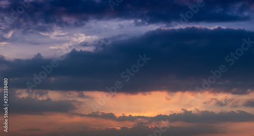 sky with clouds