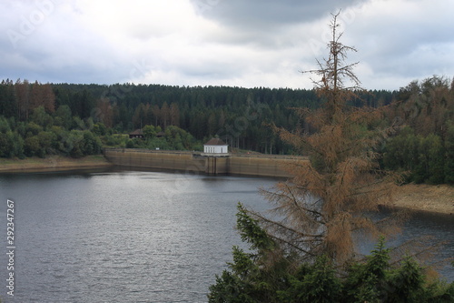 Eckertalsperre im Harz photo