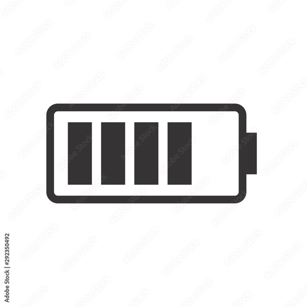 Battery Icon Vector Illustration Battery Icon Vector Illustration