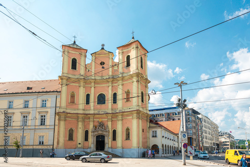 Photography BRATISLAVA, SLOVAKIA - June 27, 2018: Traditional Cathedral building in Bratisla