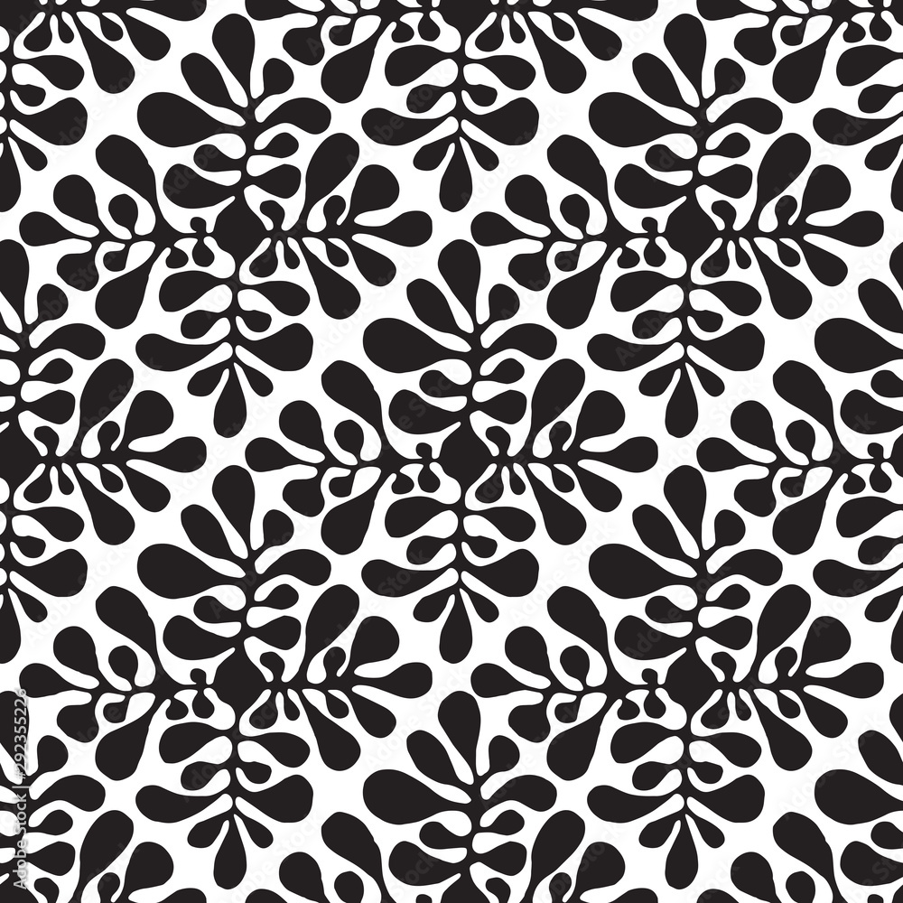 Obraz premium Vector seamless floral pattern