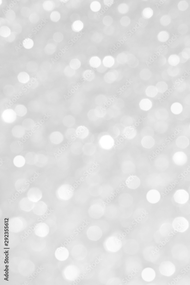 White Winter Holiday Lights Festive Background White Winter Holiday Lights Festive Background
