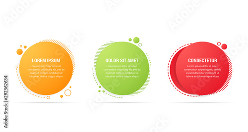 Abstract Circle Banners