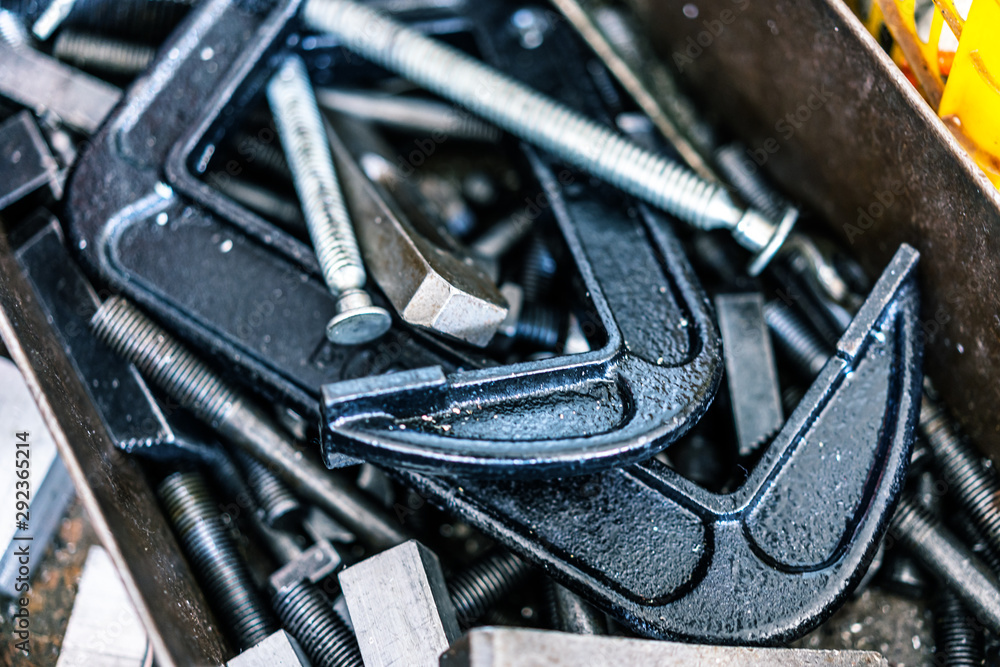 Fototapeta premium machine tools in factory