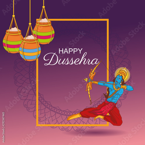 Happy Dussehra Festival of India
