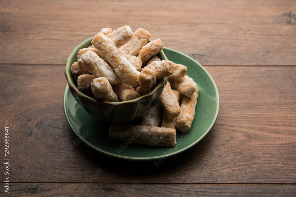 Fototapeta premium Maida Petha made using Corn Flour with sugar syrup coating