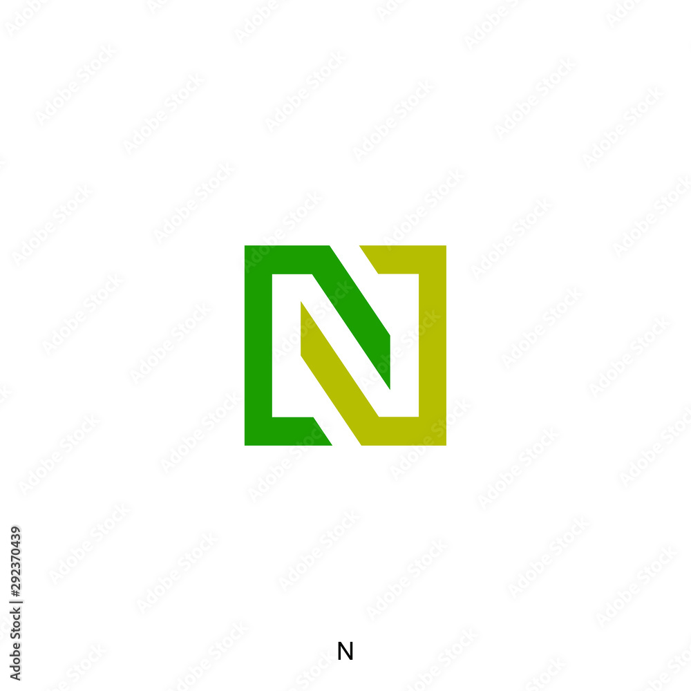 Letter N concept, letter N icon ready to use Letter N concept, letter N icon ready to use