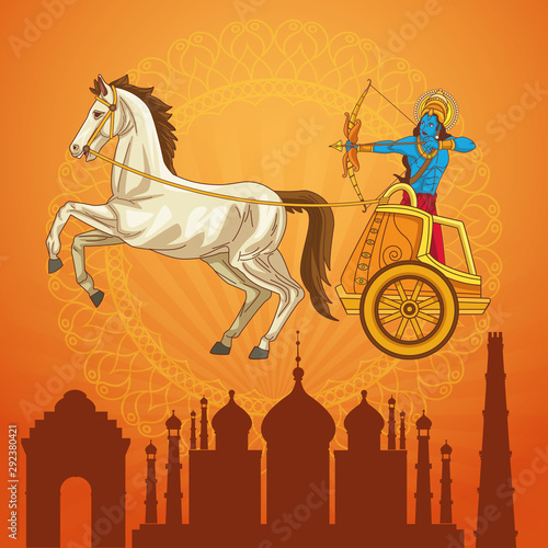 Happy Dussehra Festival of India