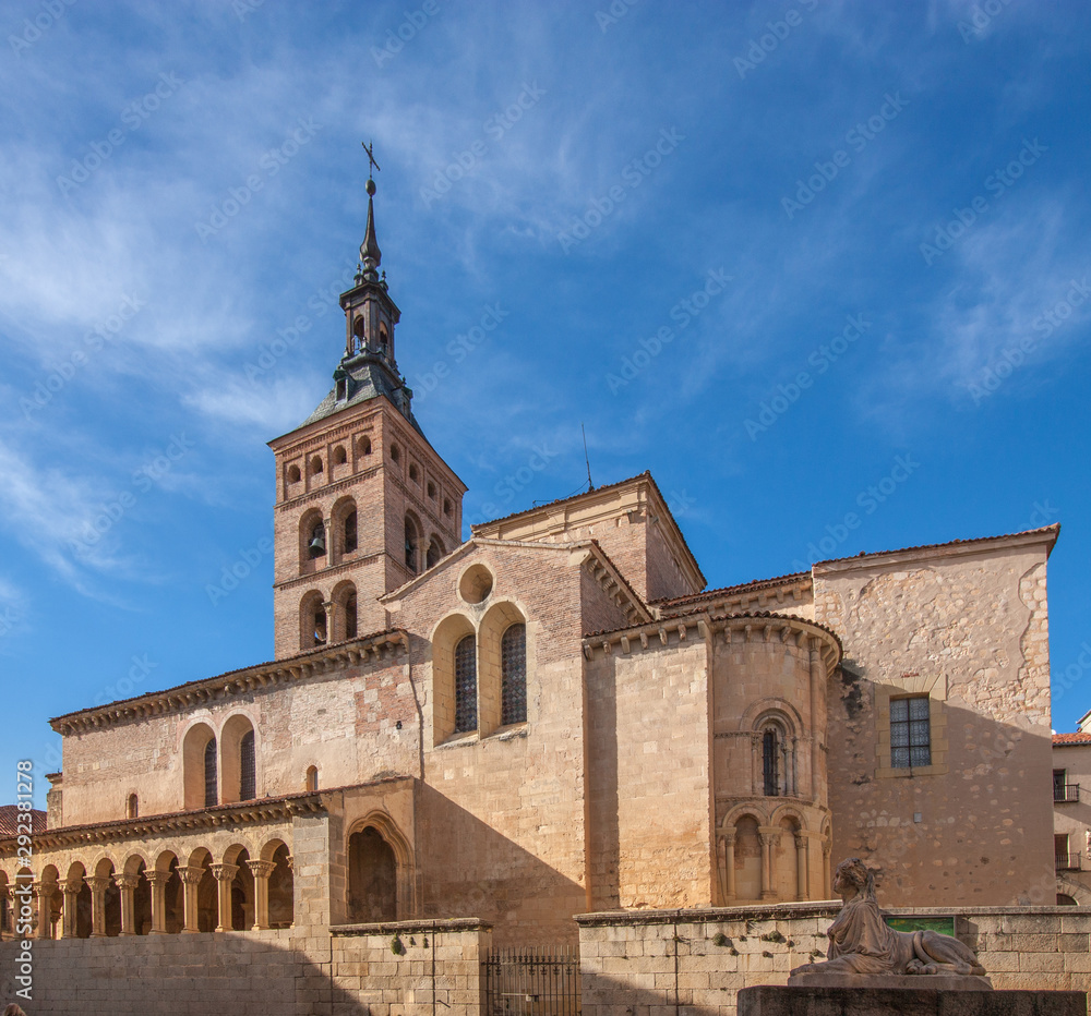 Iglesia de San Millán, Segovia, Spain.
