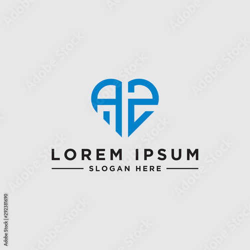 Free Download initial letter AZ logo icon, inspiring logo designs for companies from. -Vectors - GFXLoad