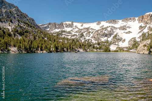 Fototapeta Naklejka Na Ścianę i Meble -  Exotic and breathtaking views of the Mammoth Lakes area on the Eastern Sierras of California