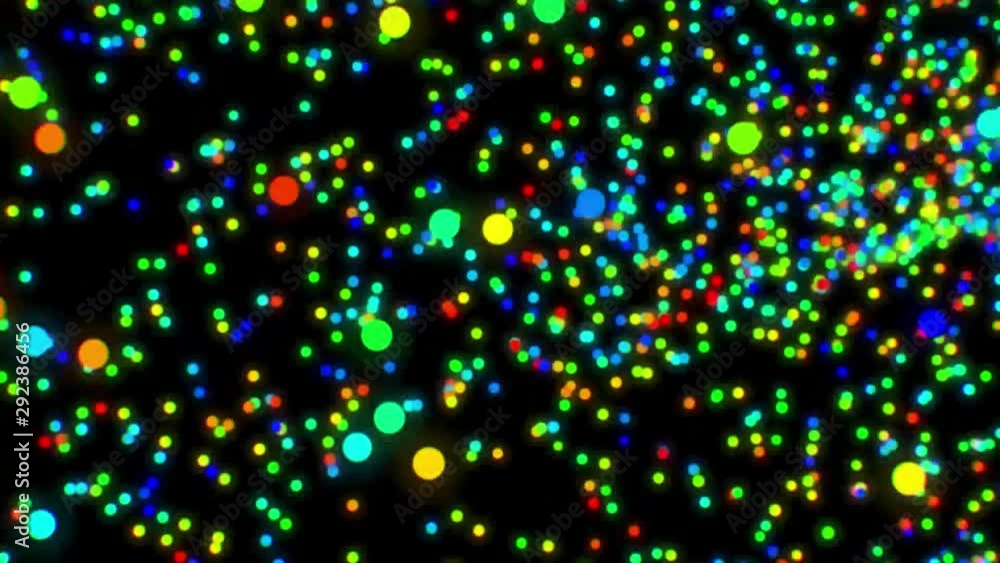 Vibrant colors dots Vibrant colors dots