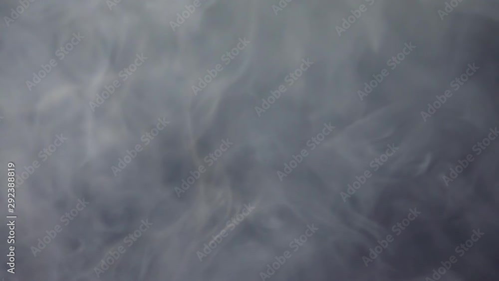 Real curl white smoke slowly floating and rolling against dark natural background. Abstract foggy and haze texture. Closeup slow motion shot. Shooting with high-speed camera. Real curl white smoke slowly floating and rolling against dark natural background. Abstract foggy and haze texture. Closeup slow motion shot. Shooting with high-speed camera.