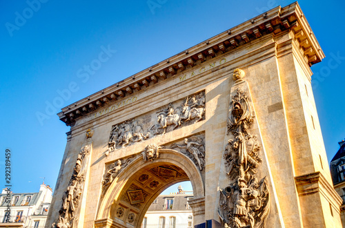 Paris, Saint-Denis street and neighbourhood