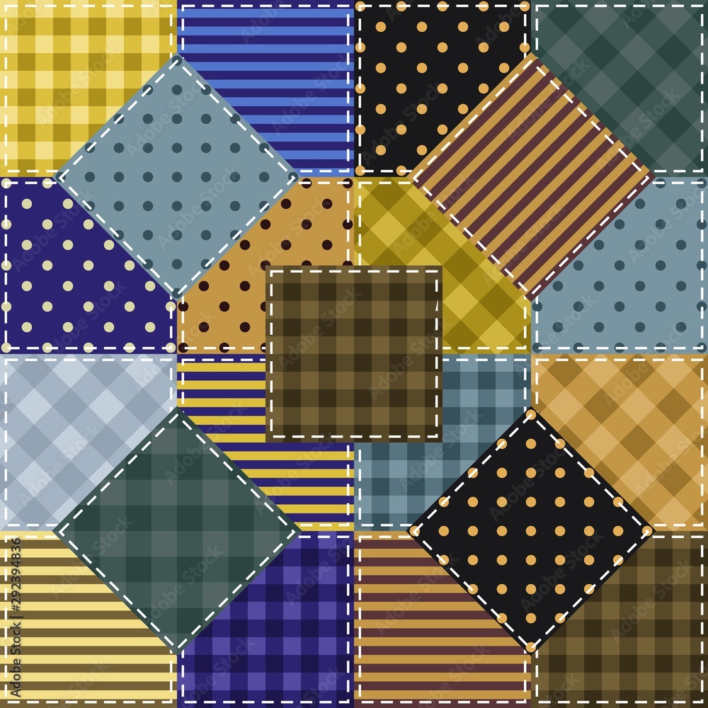 patchwork background with different patterns patchwork background with different patterns