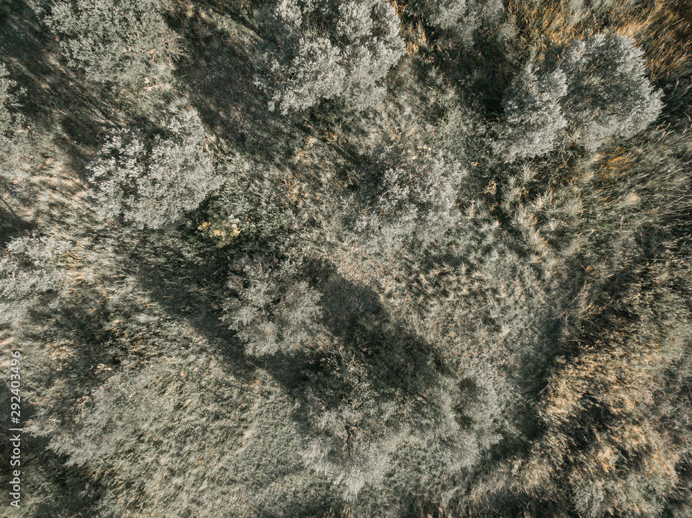 Fototapeta premium aerial photography, textures and landscapes