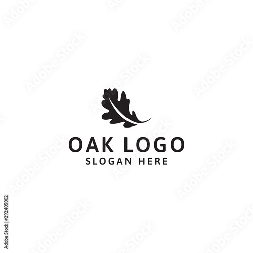oak vector graphic abstract logo template download