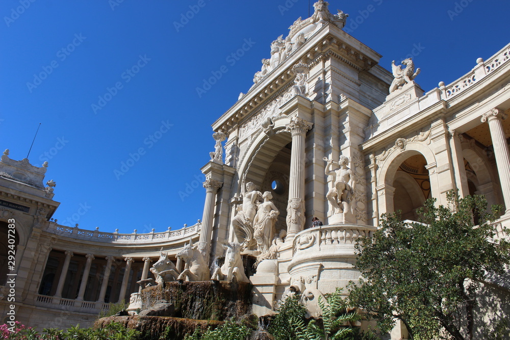 Marseille Parc palais Longchamp