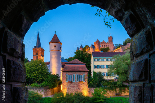 Fototapeta kuchenna Wertheim am Main Stadtverwaltung Burg