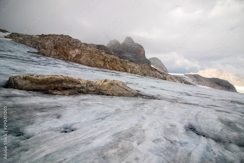 The Dachstein Mountains, mountain range in the Alps